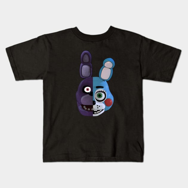 FNaF Bonnie edition (2) Kids T-Shirt by MauricioGarcia